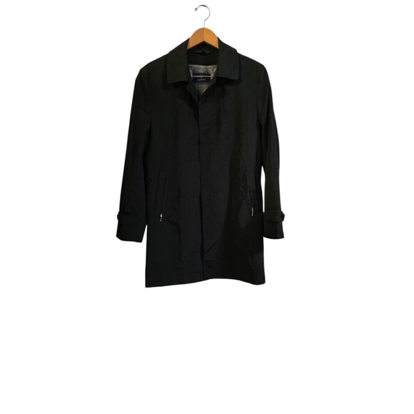 Cardinal of Canada Luxury Coat S 36/38 Black zip Removable interior jacket Men